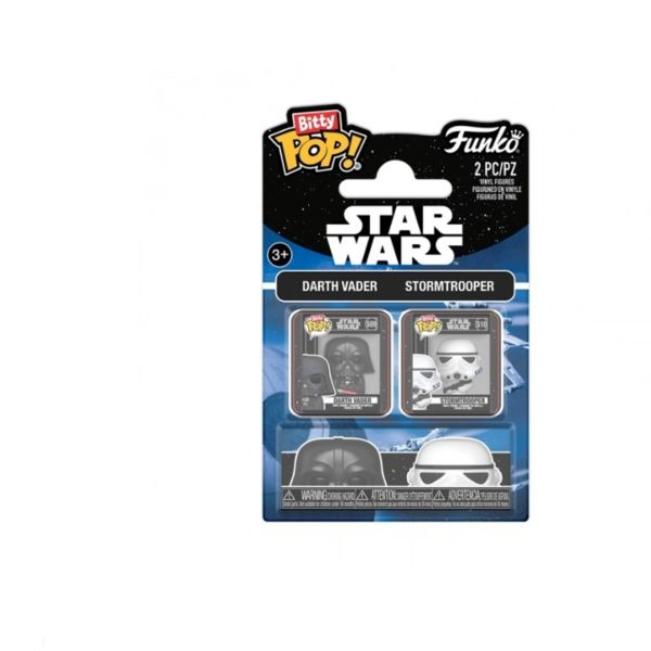 Funko Darth Vader y Stormtrooper Star Wars Bitty POP! 2 Pack
