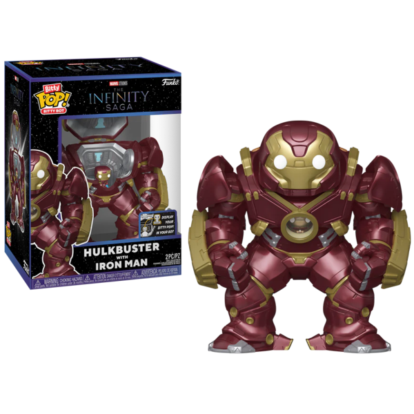 Iron Man Hulkbuster Marvel Comics Funko Bitty POP! Bots