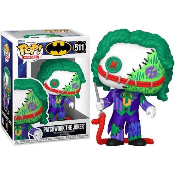 Funko Joker Patchwork Batman DC Cómics POP! Heroes 511