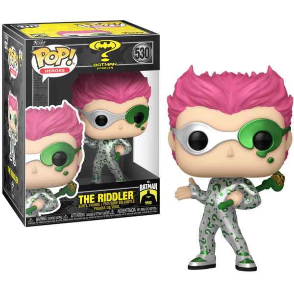 Funko The Riddler Batman Forever 85 Aniversario DC Cómics POP! Heroes 530