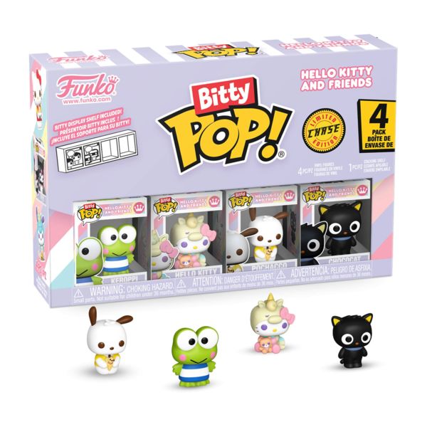 Funko Hello Kitty and Friends Series 2 Sanrio Bitty POP! 4 Pack