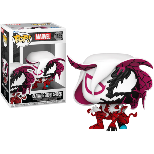 Carnage Gwen Stacy Ghost Spider Marvel Comics Funko POP! 1435