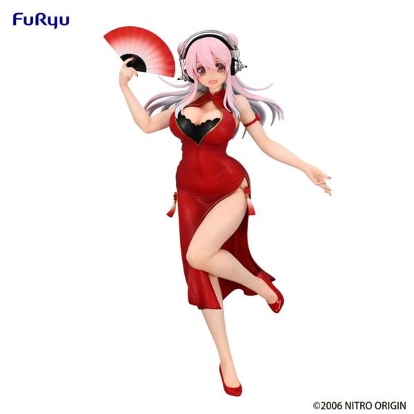 Super Sonico Chinese Dress Figure Trio-Try-iT