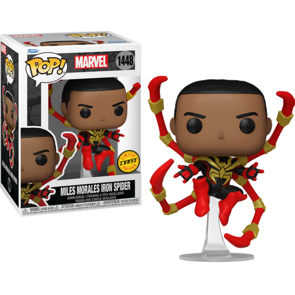 Miles Morales Iron Spiderman Marvel Comics Funko POP! 1448 Special Edition Chase