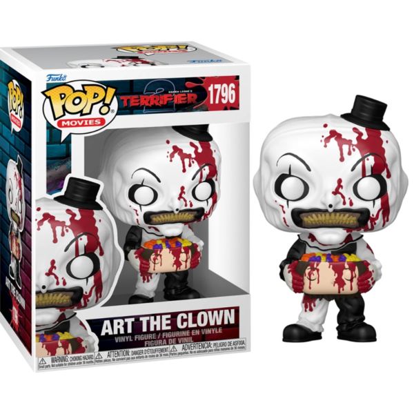 Candy Filled Head Art the Clown Terrifier 2 Funko POP! Movies 1796