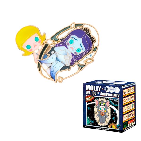 Blind Box Badge MOLLY x Warner Bros 100th Anniversary Series Pop Mart