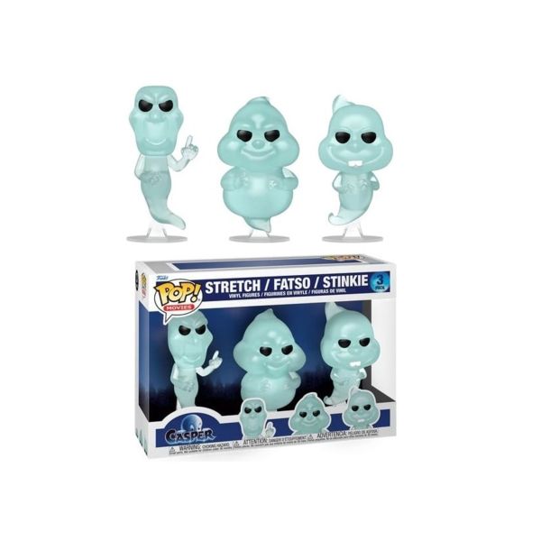 Funko Látigo, Gordi y Tufo Casper 30 Aniversario POP! Movies 3 Pack