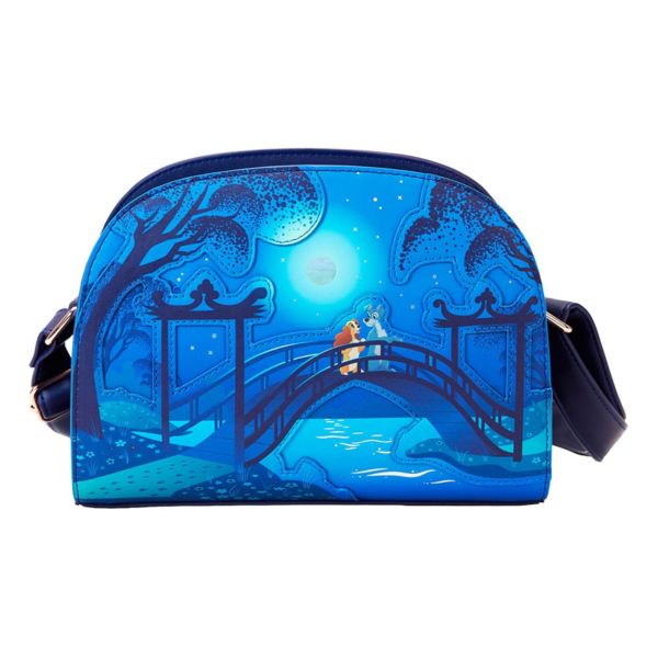 Lady and the Tramp 70th Anniversary Crossbody Bag Disney Loungefly