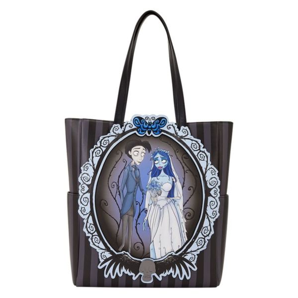 Bolso Tote Bag Emily y Víctor La Novia Cadáver Tim Burton Loungefly