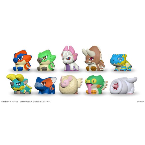 Finger Puppet Figure Monster Hunter Vol 1 (Random)