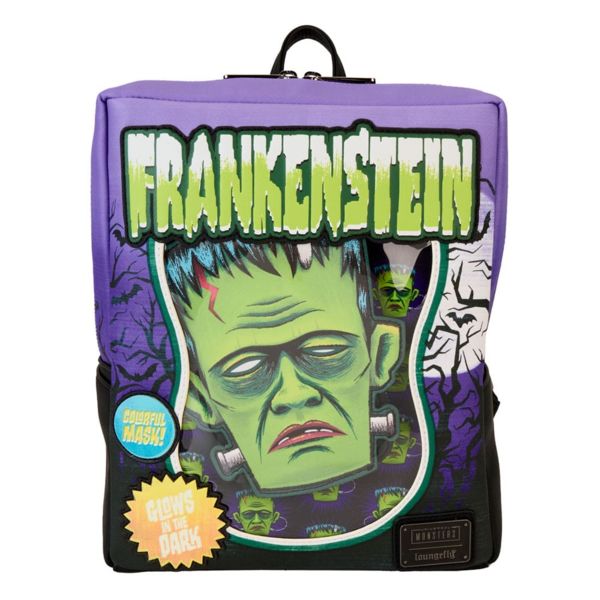 Mochila Neon Mask Frankenstein Universal Monsters Loungefly