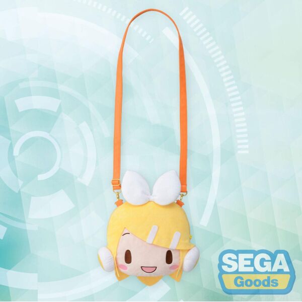 Kagamine Rin Crossbody Bag Plush Vocaloid Character Vocal Series 02 Fuwa Petit