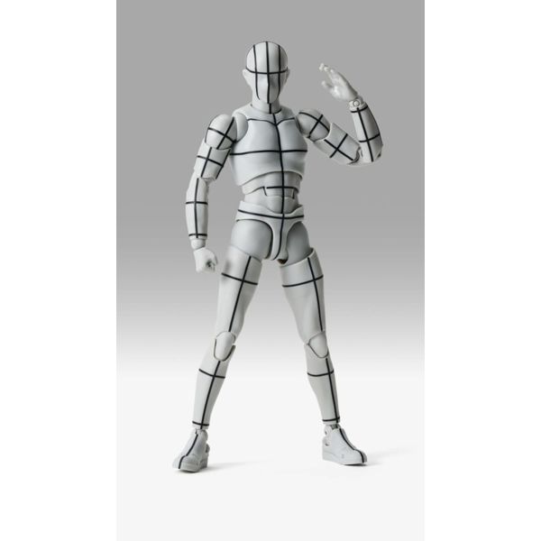 Figura S.H.Figuarts Body-Kun Sports Edition Wire Frame (Gray Color Ver.) 15 cm 