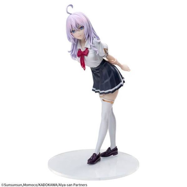 Summer Uniform Figure Alya Sometimes Hides Her Feelings in Russian Luminasta