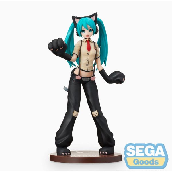 Figura Hatsune Miku Kitty Cat Project DIVA Arcade Future Tone Vocaloid SPM 