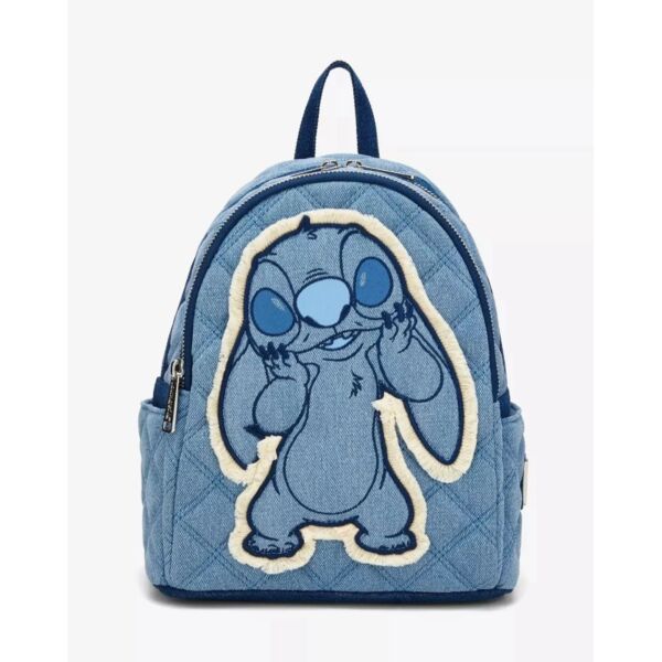 Denim Lilo & Stitch Backpack Disney Loungefly