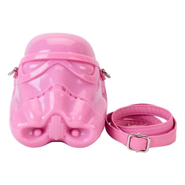 Star Wars by Loungefly Passport Bag Figural Neon Stormtrooper molded