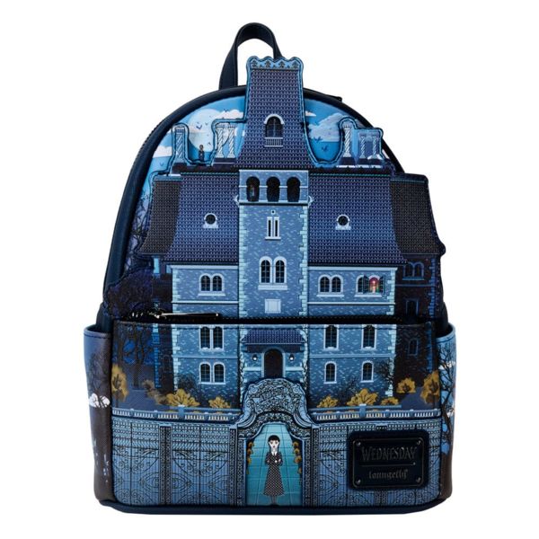 Mochila Nevermore Academy Miercoles Loungefly