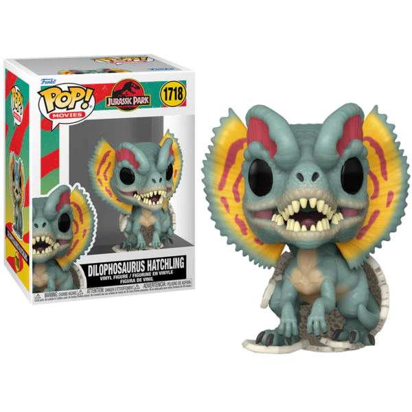 Funko Dilophosaurus Eclosionando Jurassic Park POP! Movies 1718