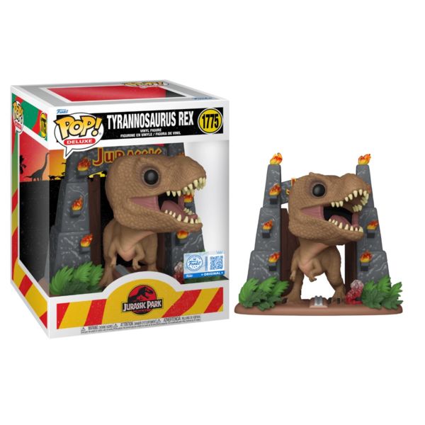 Funko Tyrannosaurus Rex y Puertas Jurassic Park POP! Deluxe 1775 Special Edition
