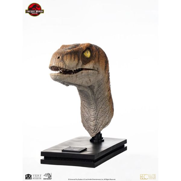 Jurassic Park Estatua tamaño real Male Velociraptor 75 cm  