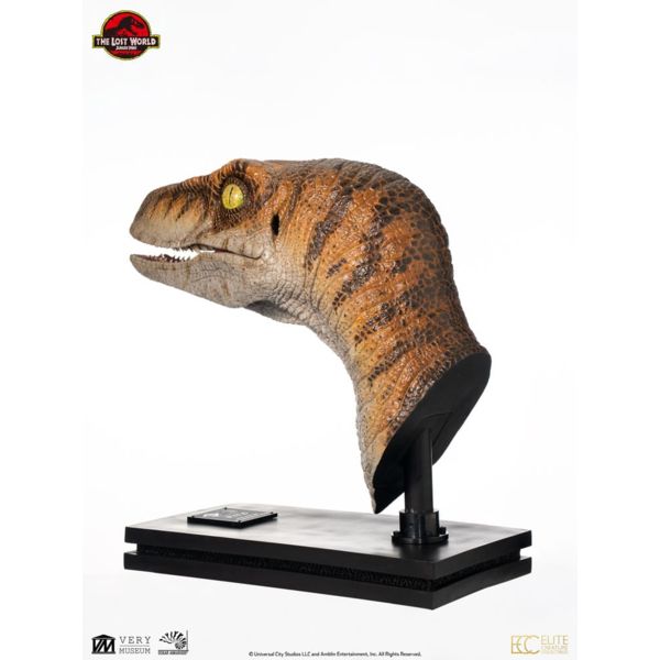 Jurassic Park Estatua tamaño real Male Velociraptor 75 cm  
