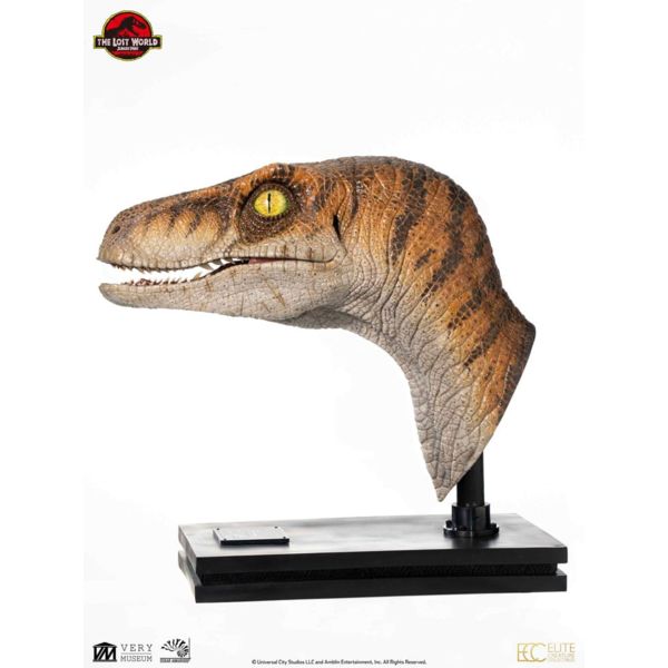 Jurassic Park Estatua tamaño real Male Velociraptor 75 cm  