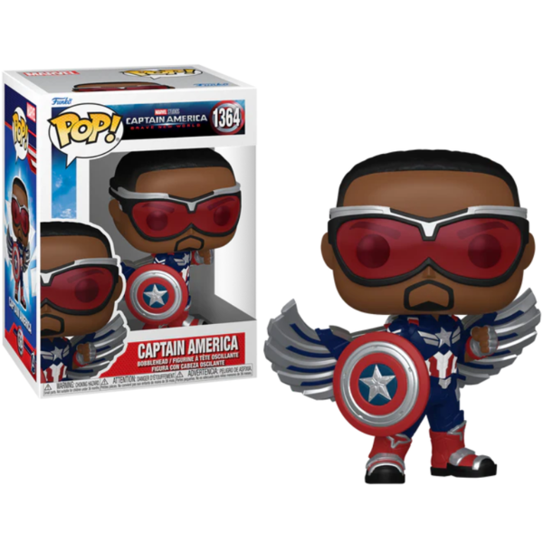 Sam Wilson Captain America: Brave New World Marvel Comics Funko POP! 1364