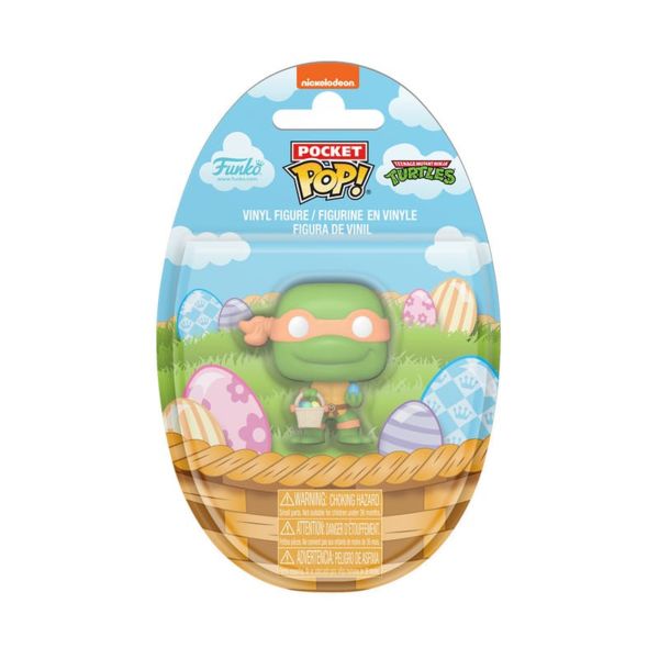 Michelangelo Teenage Mutant Ninja Turtles TMNT Easter Pocket Funko POP!