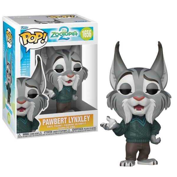 Pawbert Lynxley Zootopia 2 Disney Funko POP! 1656