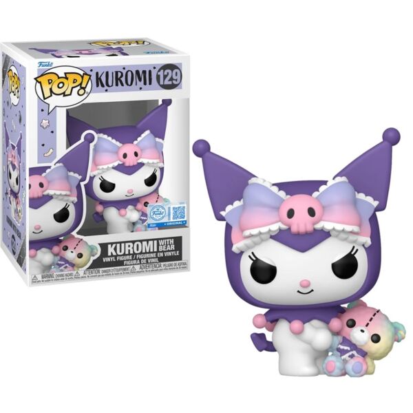 Funko Kuromi y Osito Peluche Sanrio POP! 129 Special Edition
