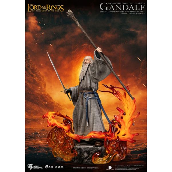 El Señor de los Anillos Estatua Master Craft Gandalf 58 cm 