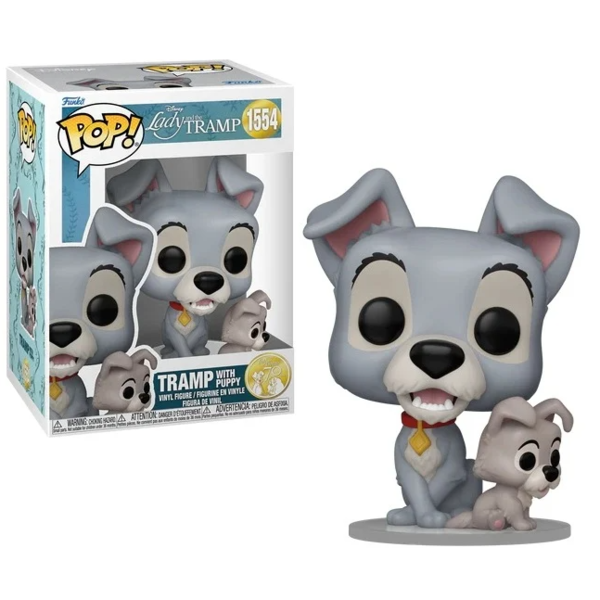 Tramp & Puppy Lady and the Tramp Funko POP! 1554