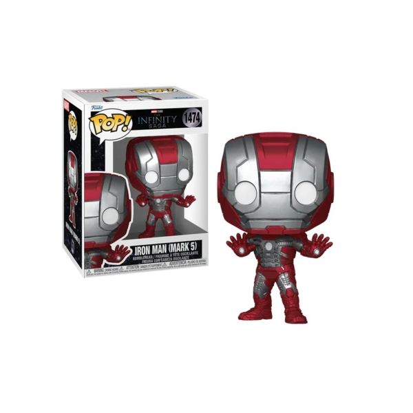 Funko Iron Man Armadura Mark V Marvel Cómics POP! 1474