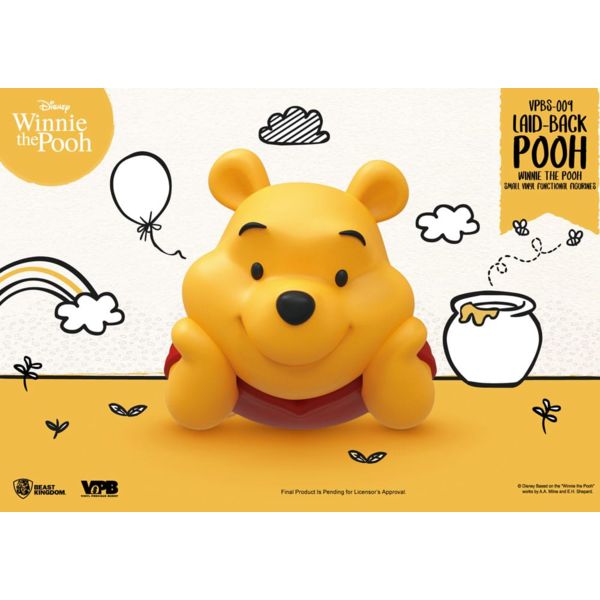 Winnie The Pooh Piggy Vinyl Relajado Winnie 26 cm