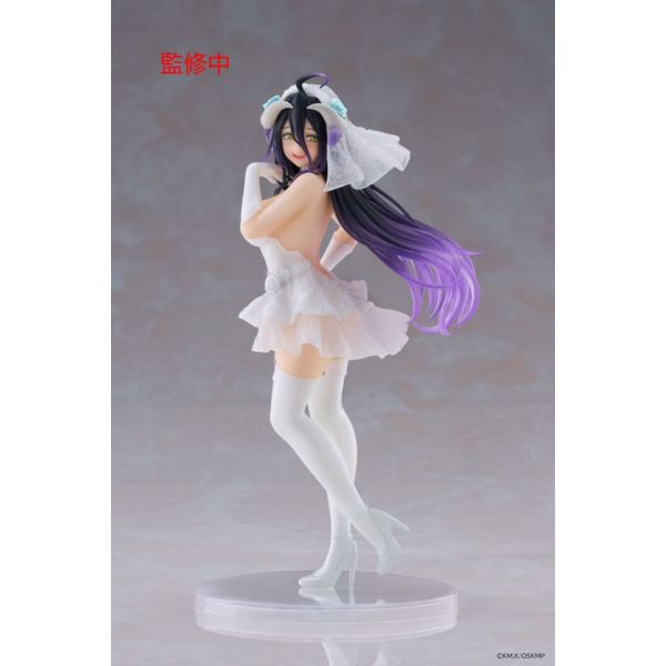 Overlord Estatua PVC Coreful Albedo Wedding Ver. 18 cm  