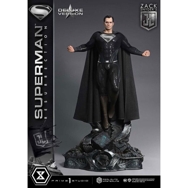 Zack Snyder's Justice League Real Elite Masterline Series Statue 1/3 Superman Resurrection Deluxe Ver. 95 cm               