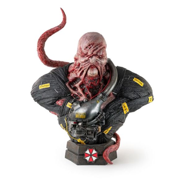 Resident Evil 3 Remake Busto 1/1 tamaño real Nemesis 92 cm