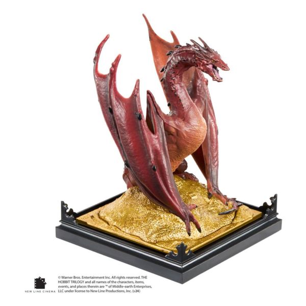 El Señor de los Anillos Figura Diorama Smaug 17 cm