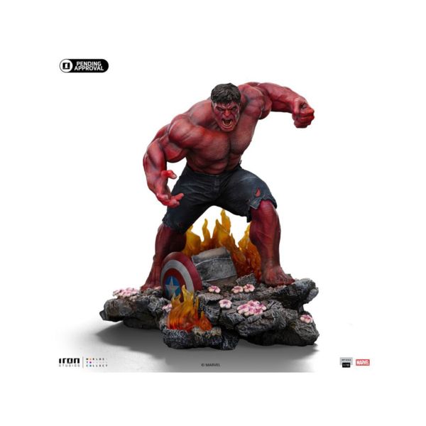 Marvel Art Scale Statue 1/10 Red Hulk 23 cm