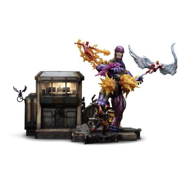 Marvel Estatua 1/20 Demi Art Scale X-Men Danger Room Diorama B 43 cm