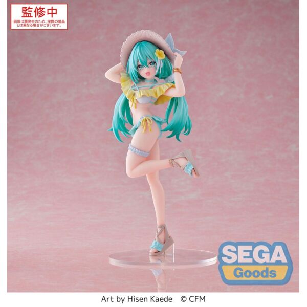Figura Hatsune Miku Bikini Conceptual Series Vocaloid Luminasta