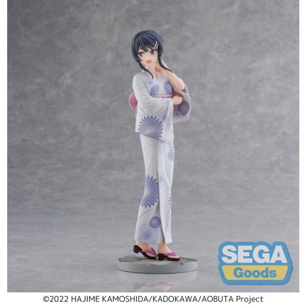 Figura Mai Sakurajima Yukata Rascal Does Not Dream of Bunny Girl Senpai Luminasta