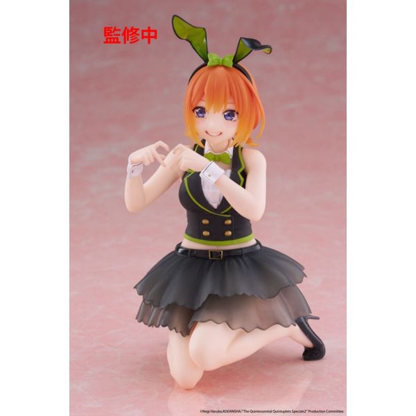 The Quintessential Quintuplets 3 Estatua PVC Desktop Cute Figure Yotsuba Nakano (Bunny Ver.) 13 cm