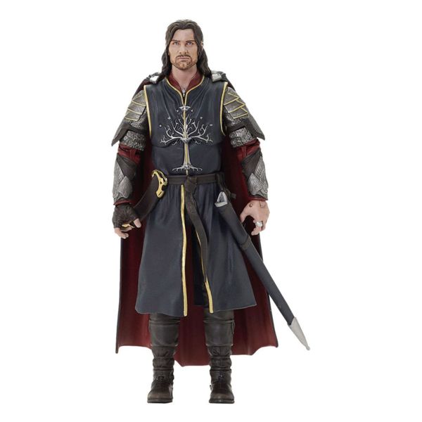 El Señor de los Anillos Select Figura King Aragorn 18 cm