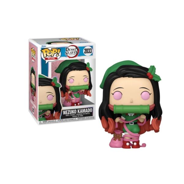 Funko Navidad Nezuko Kamado Kimetsu no Yaiba POP! Plus 2033