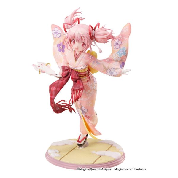 Puella Magi Madoka Magica Side Story Magia Record Estatua PVC 1/7 Madoka Kaname Kimono Ver. 22 cm