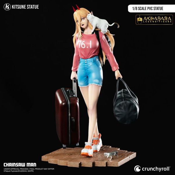 Chainsaw Man Estatua PVC 1/8 Power 21 cm