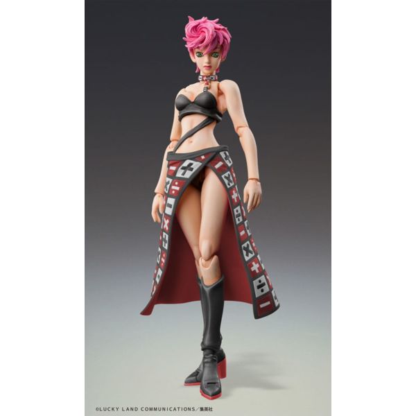 JoJo's Bizarre Adventure Part 5 Super Action Action Figure Chozokado Trish Una Black Ver. 15 cm 