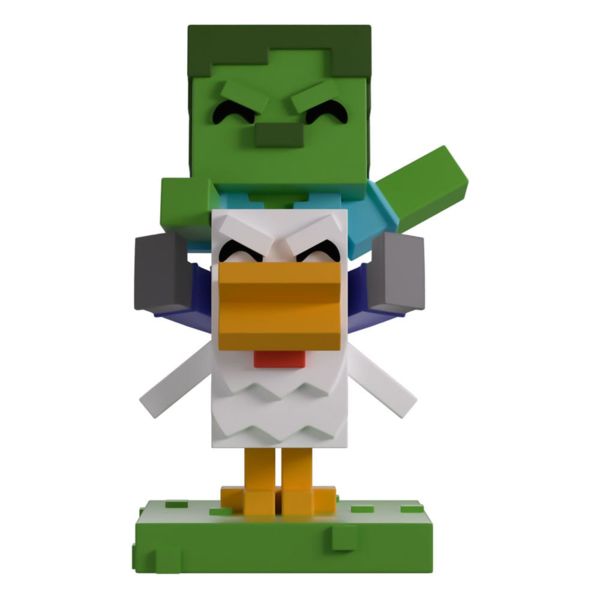 Minecraft Figura Vinyl Chicken Jockey 12 cm
